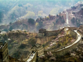 Springtime Blossoms at the Great Wall of China Springtime Blossoms at the Great Wall of China